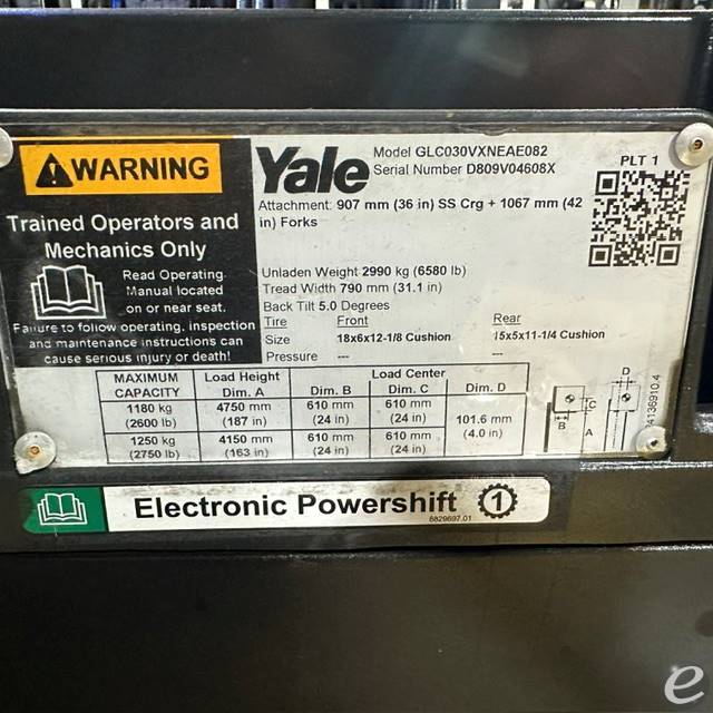 2023 Yale GLC030VX