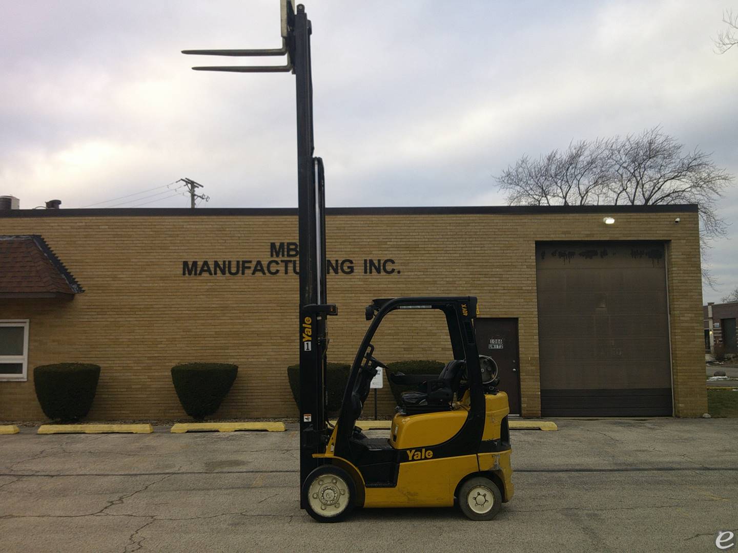 2010 Yale GLC040VXNVSE083 LP Gas Forklift - 123Forklift