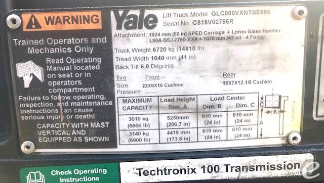 2017 Yale GLC080VX