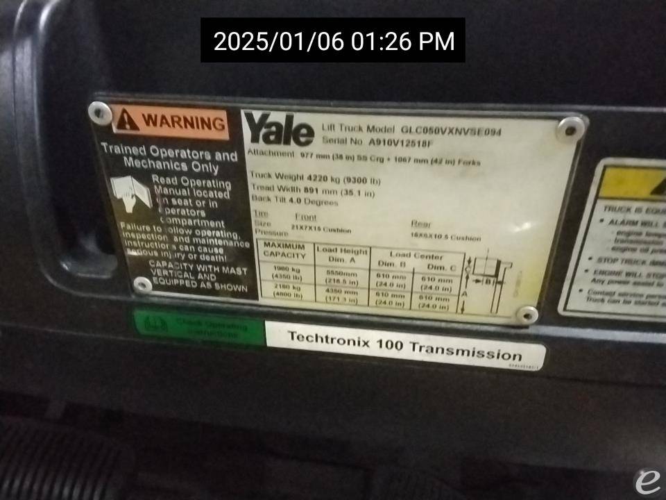 2008 Yale GC050VX