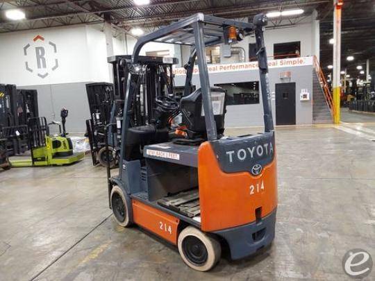 2017 Toyota 8FBCHU25 Electric Forklift - 123Forklift