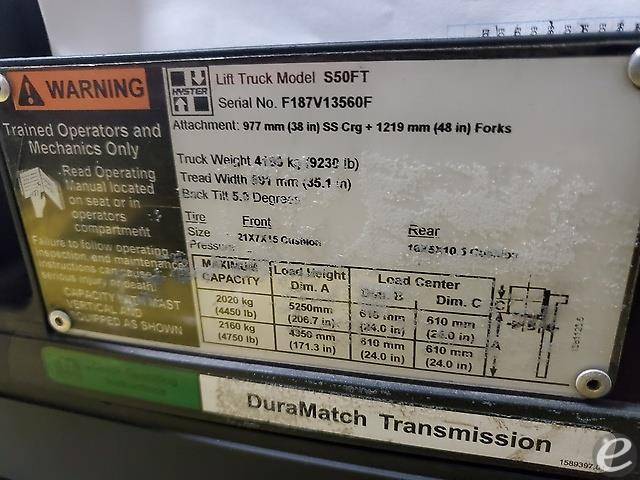 2008 Hyster S50FT