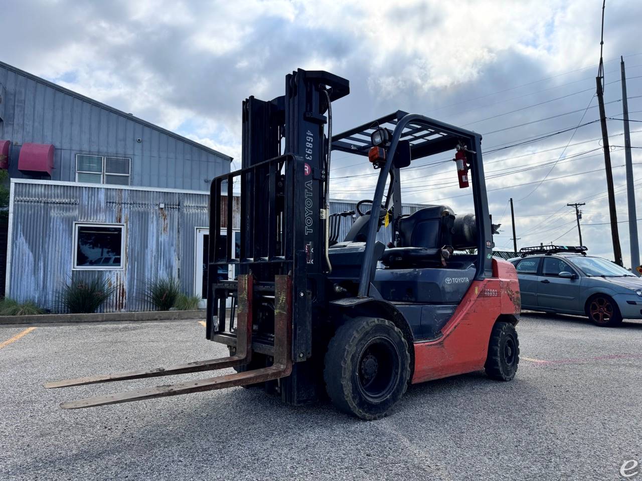 2016 Toyota 8FGU25 LP Gas Forklift