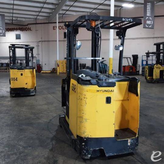 2016 Hyundai 18BR-9 Electric Reach Truck - 123Forklift