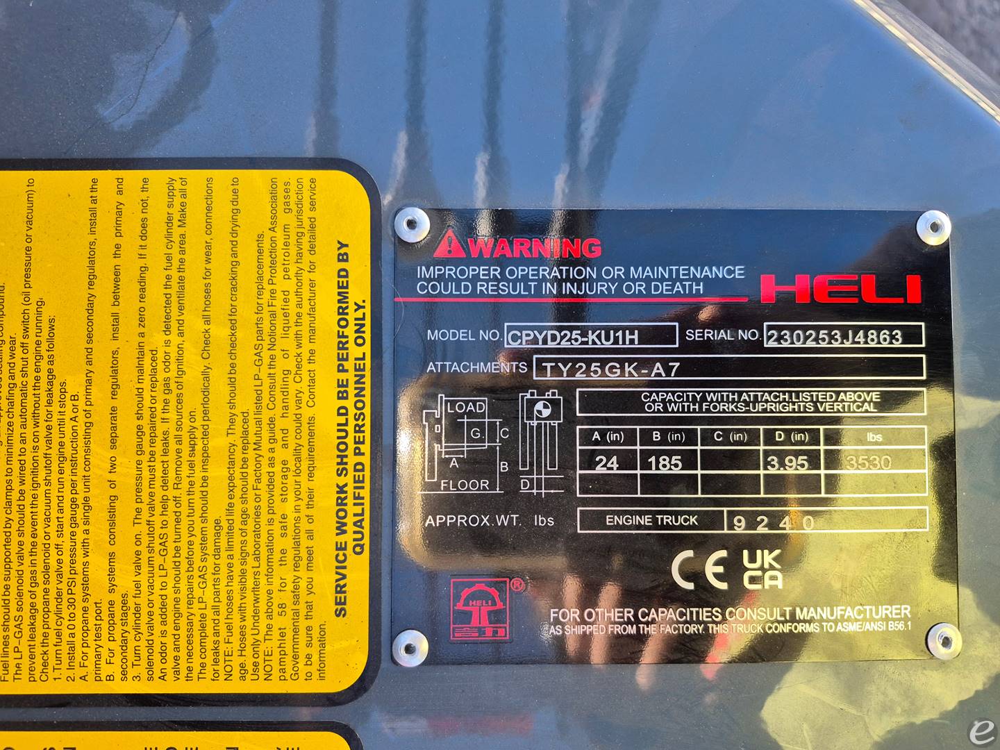 2026 Heli CPYD25-KU1H