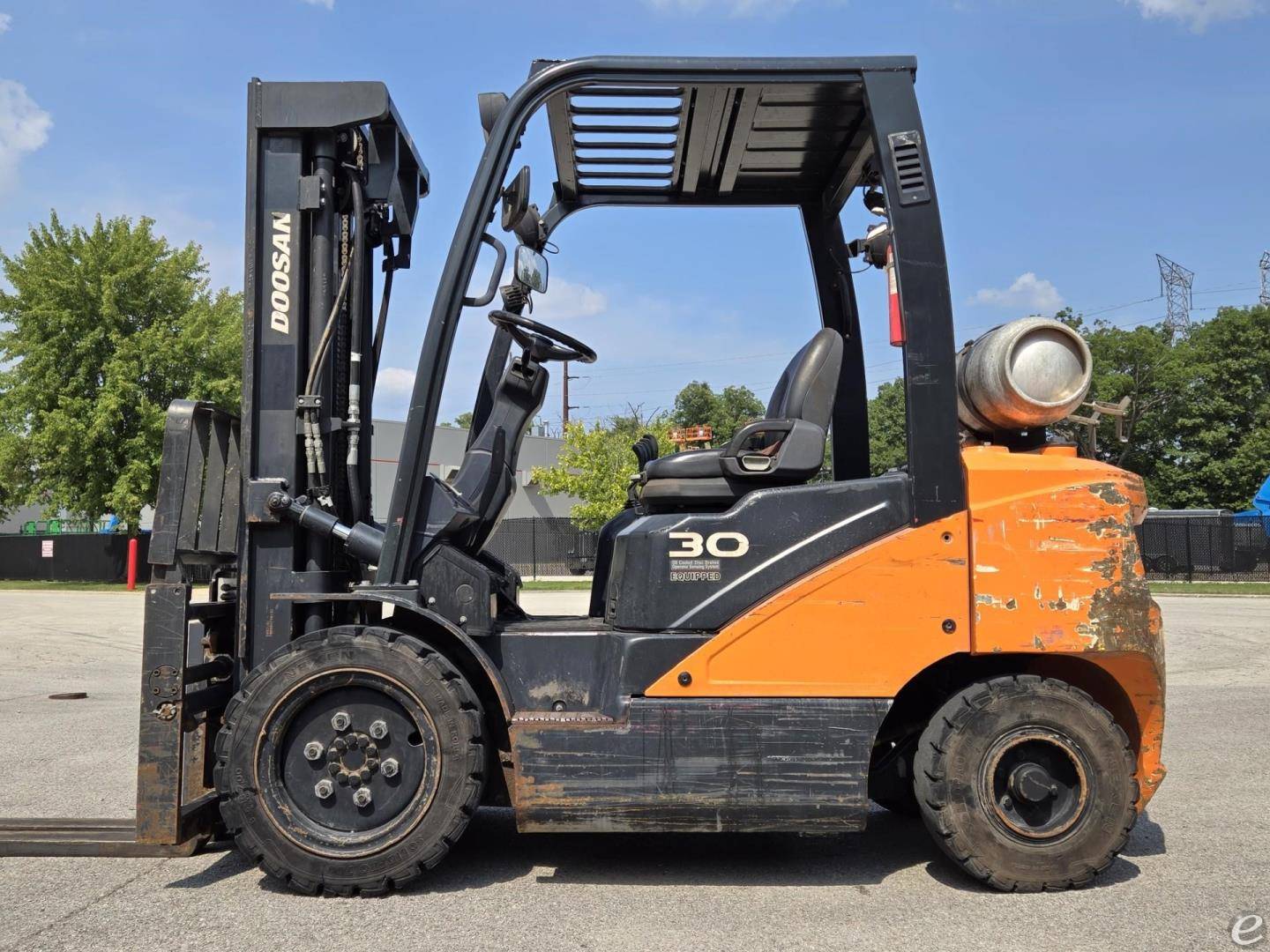 2019 Doosan G30N-7 LP Gas Forklift