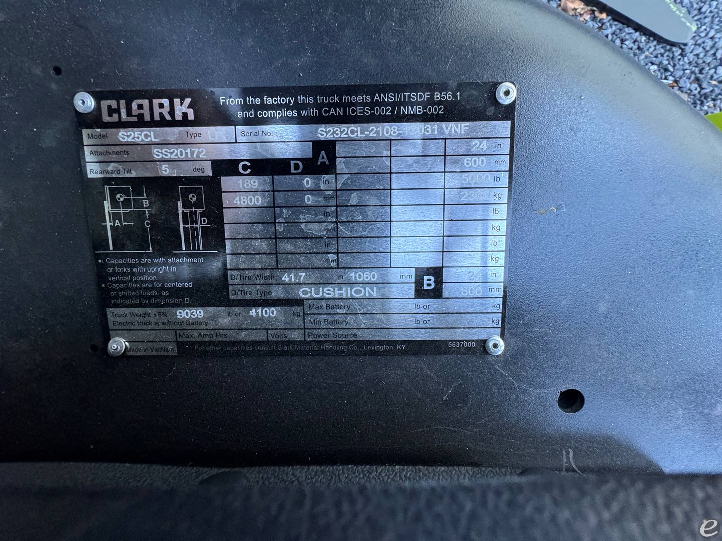 2023 Clark S25C