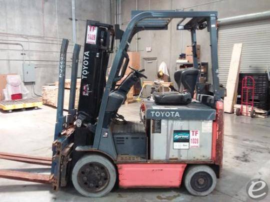 2018 Toyota 8FBCU25 Electric Forklift - 123Forklift