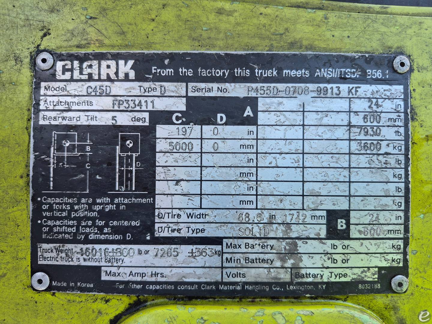 Clark C45D