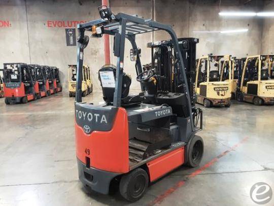 2017 Toyota 8FBCHU25 Electric Forklift - 123Forklift