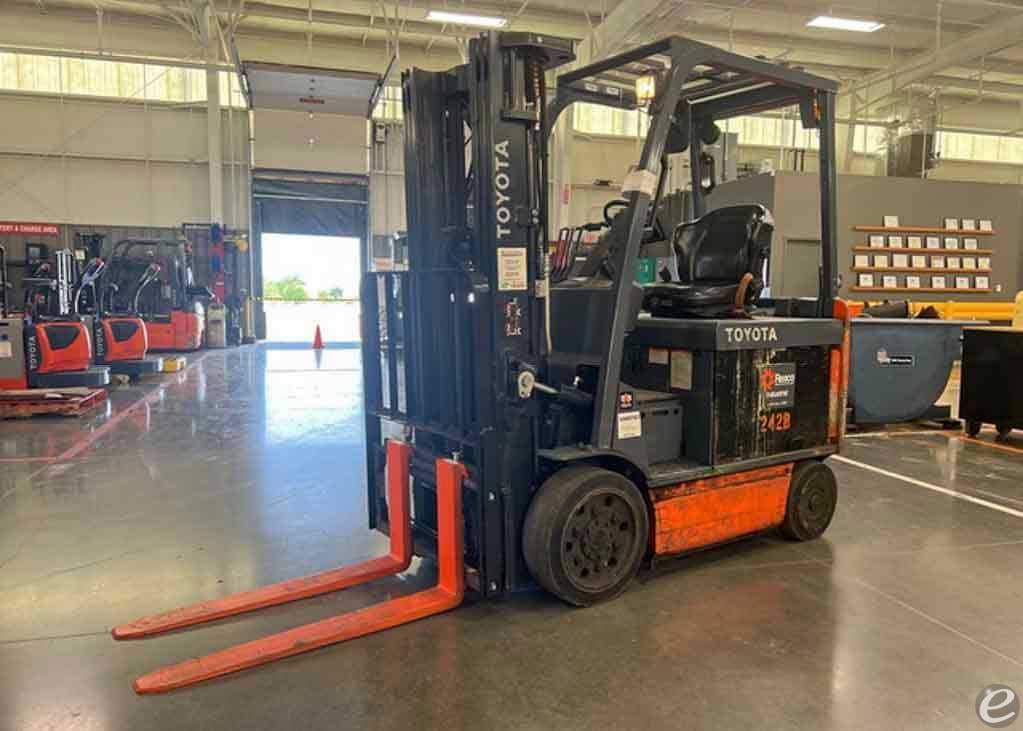 2017 Toyota 8FBCHU25 Electric Forklift - 123Forklift
