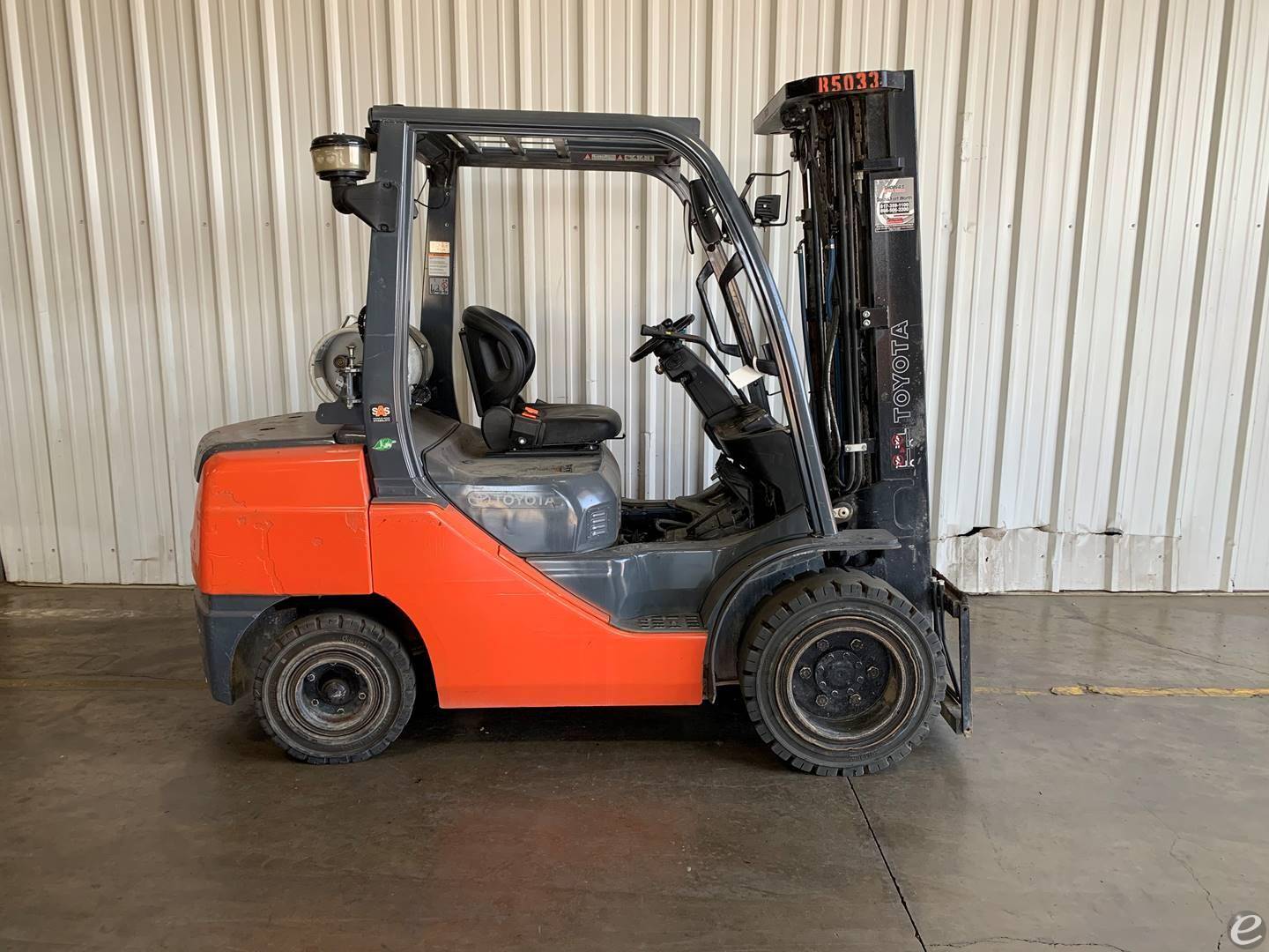 2018 Toyota 8FGU32 LP Gas Forklift