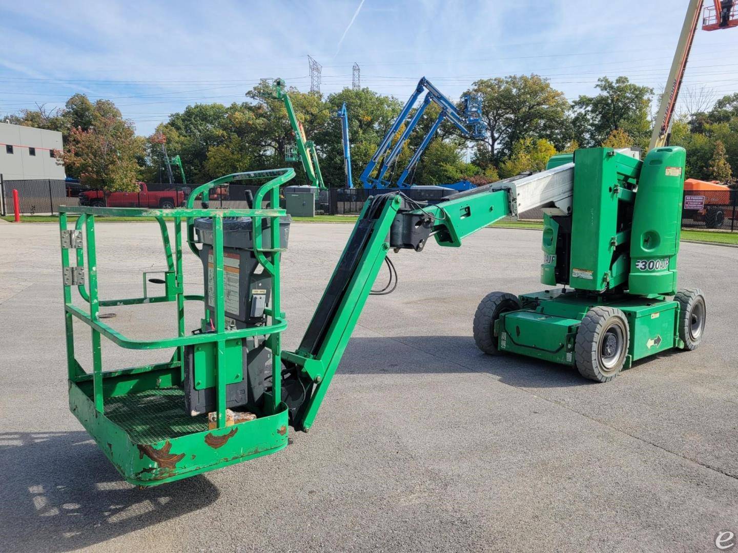 2014 JLG E300AJP Electric Boom Lift - 123Forklift