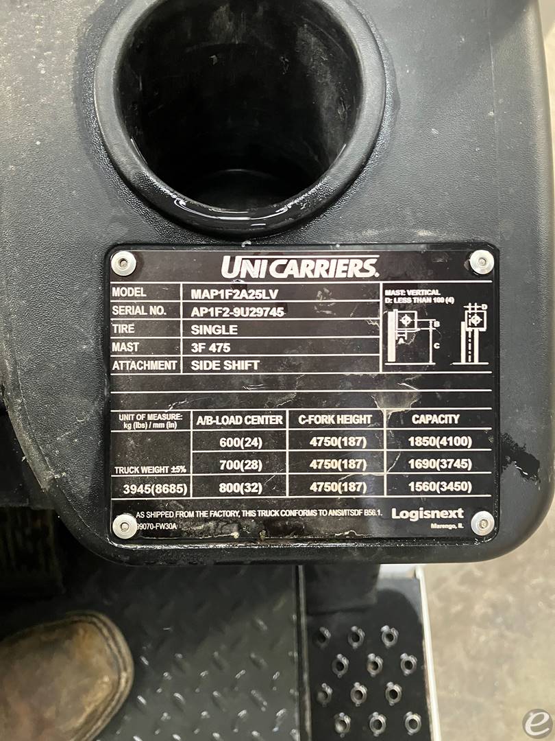 2023 Unicarriers AF50LP
