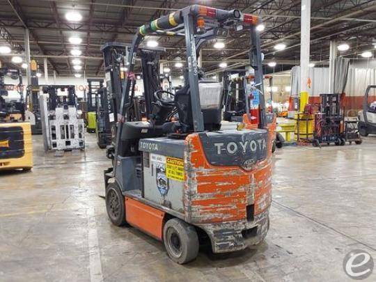 2015 Toyota 8FBCU25 Electric Forklift - 123Forklift