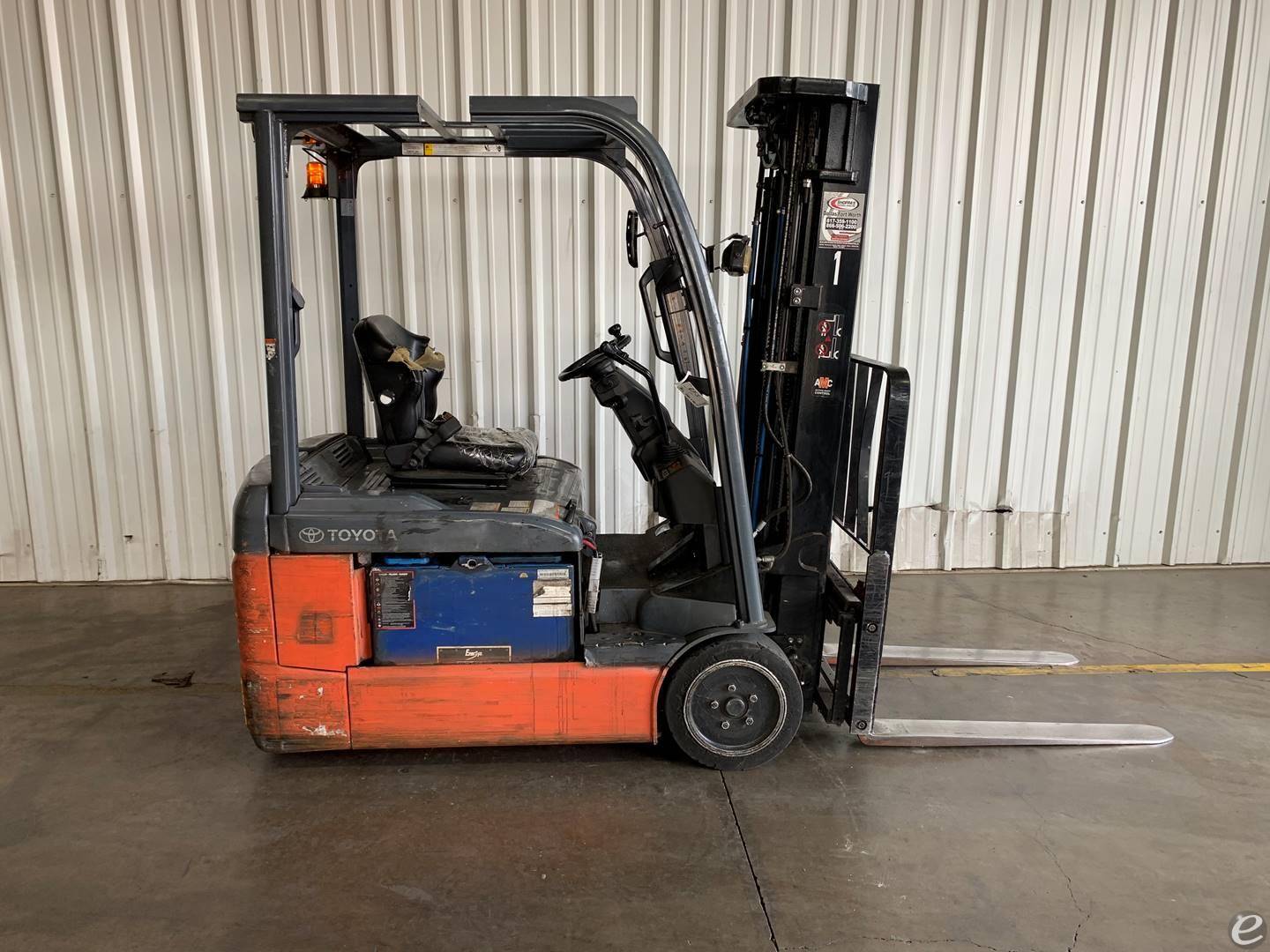 2018 Toyota 8FBE20U Electric Forkli...
