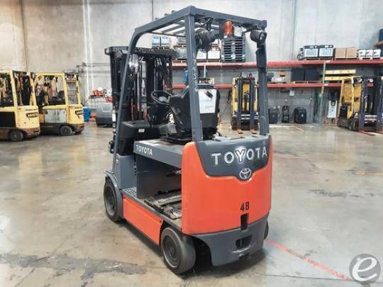 2017 Toyota 8FBCHU25 Electric Forklift - 123Forklift