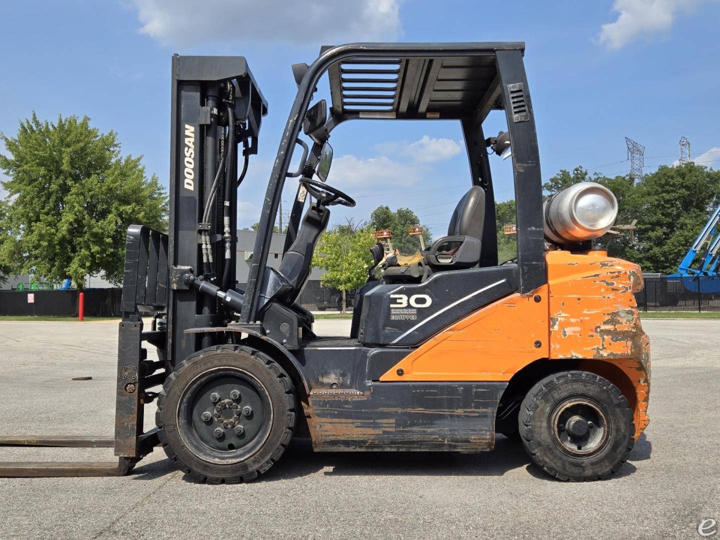 2019 Doosan G30N-7 LP Gas Forklift