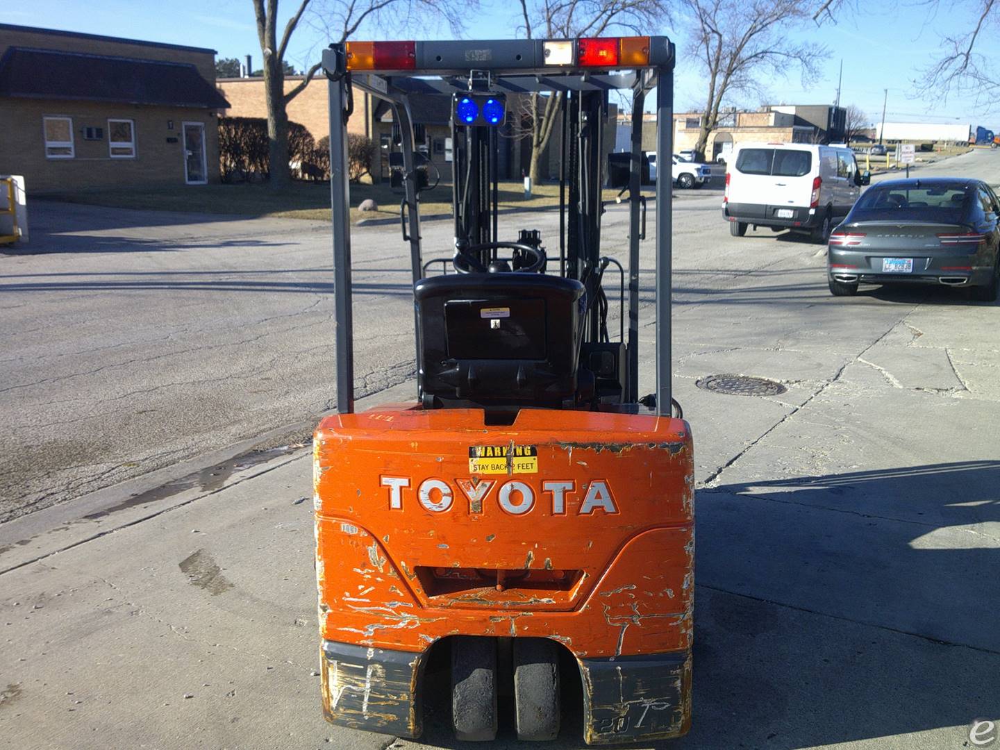2014 Toyota 7FBE020 Electric Forklift - 123Forklift