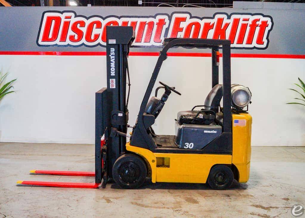 2003 Komatsu FG15ST-16 LP Gas Forklift - 123Forklift