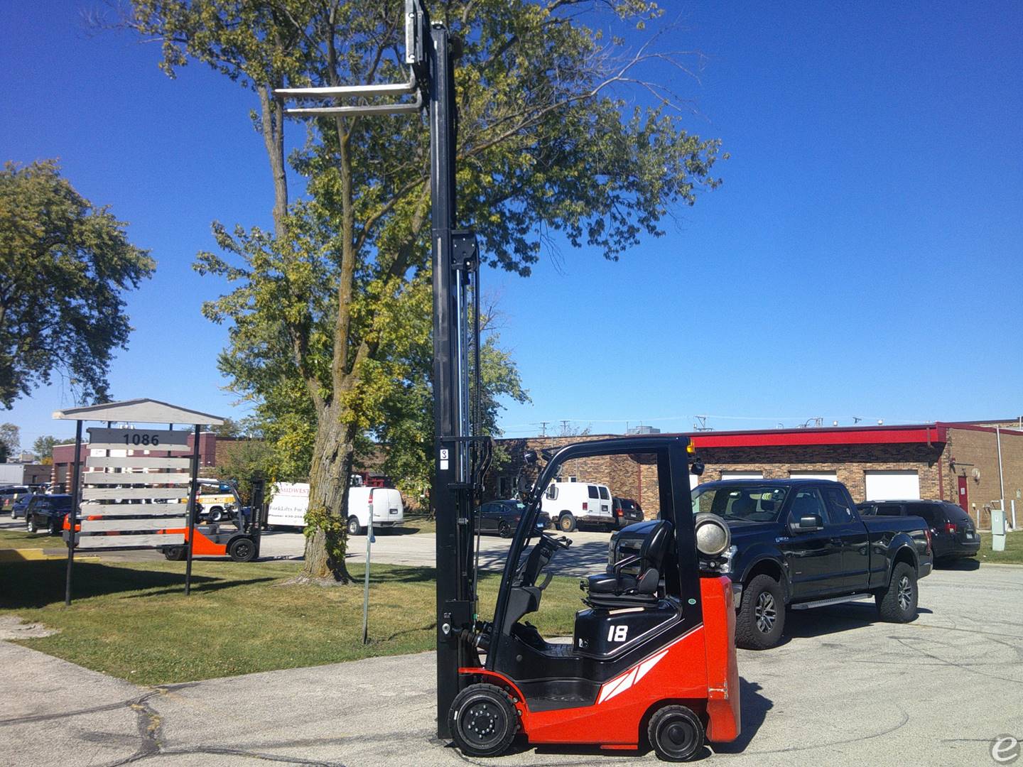 2021 Hangcha CPYD18-XW81FC LP Gas Forklift - 123Forklift