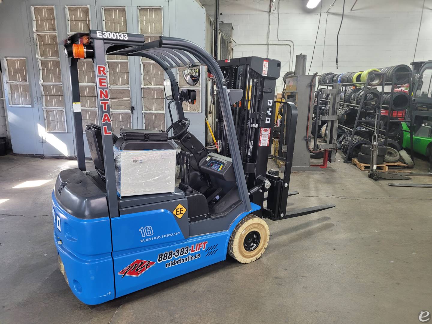 2022 BYD ECB16 Electric Forklift - 123Forklift