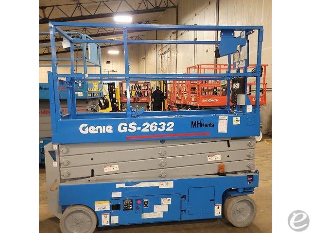 2014 Genie GS-2632 Electric Scissor Lift - 123Forklift