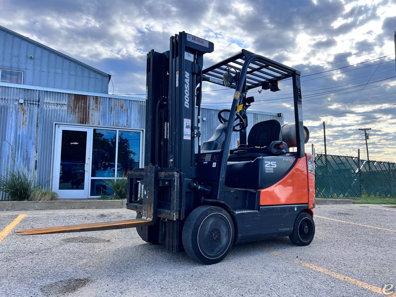 2017 Doosan GC25P-5 LP Gas Forklift...