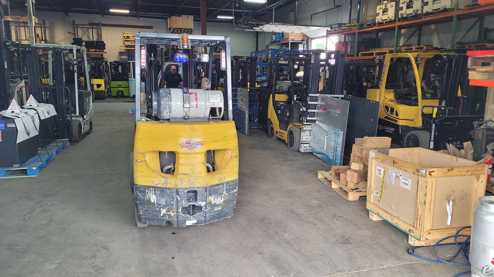 2015 Komatsu FG25ST-16 LP Gas Forklift - 123Forklift