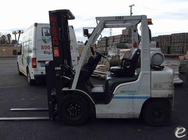 2017 Nissan                                             PF50LP LP Gas Forklift - 123Forklift