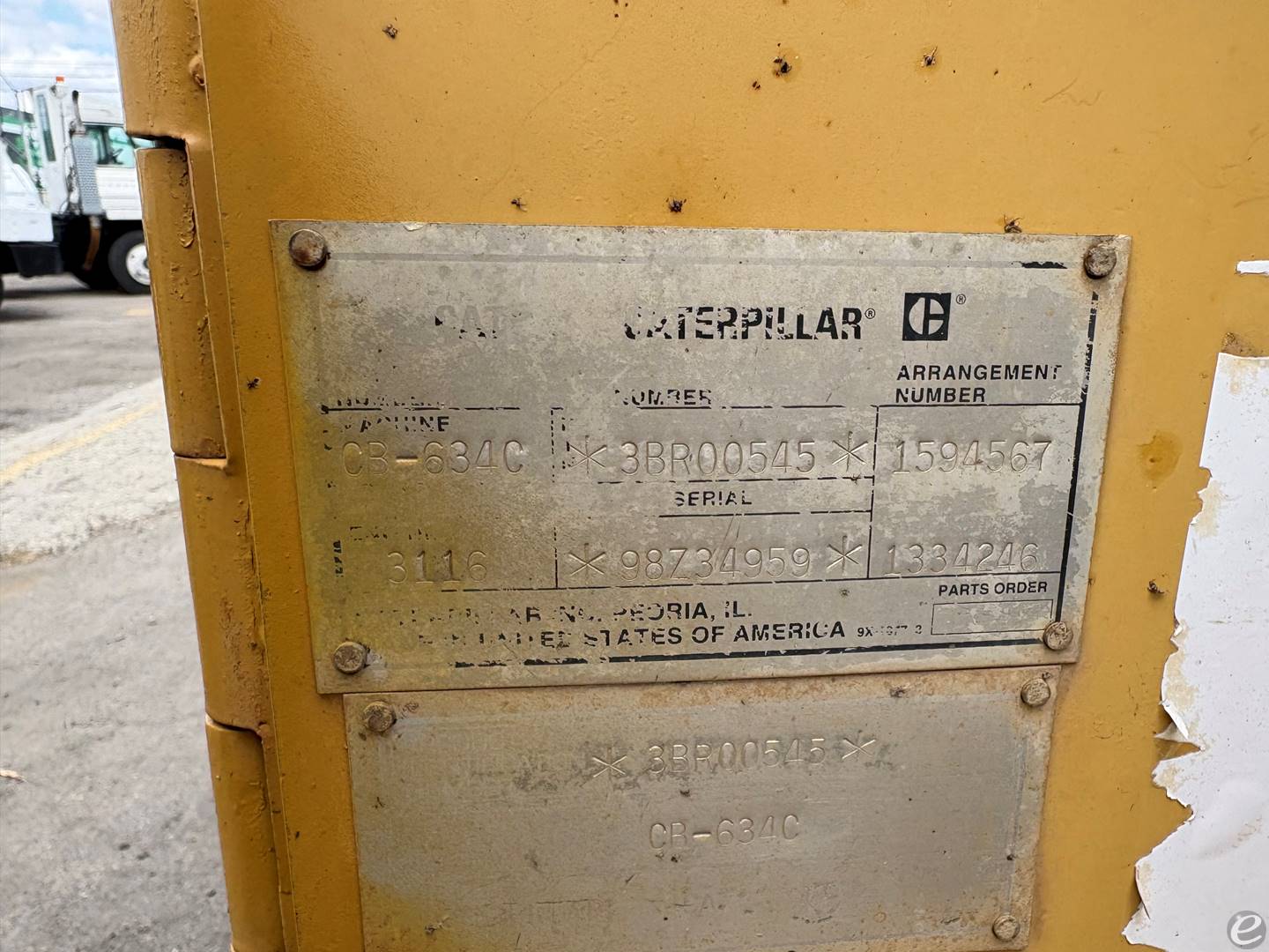 2001 Cat CB-634C