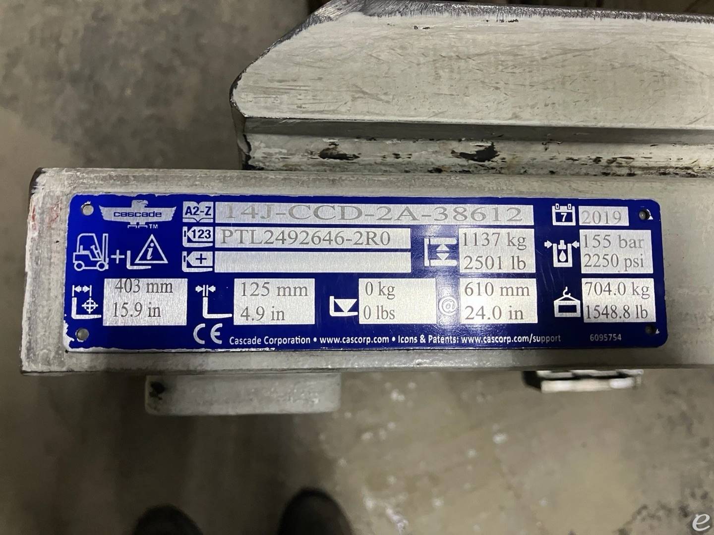 2019 Cascade 14J-CCD-2A-38612