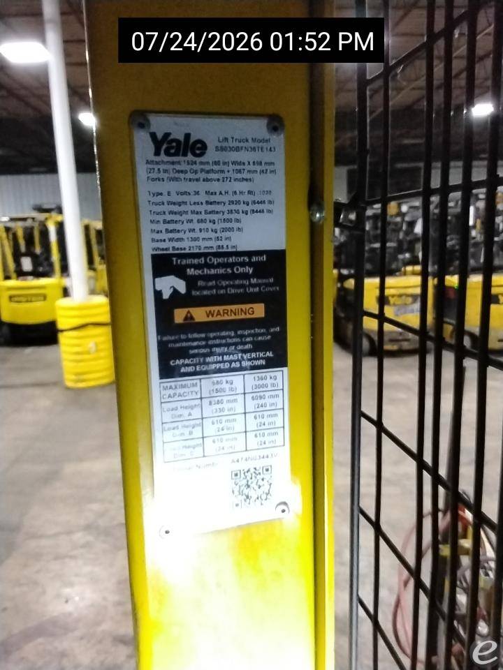 2021 Yale SS030BF