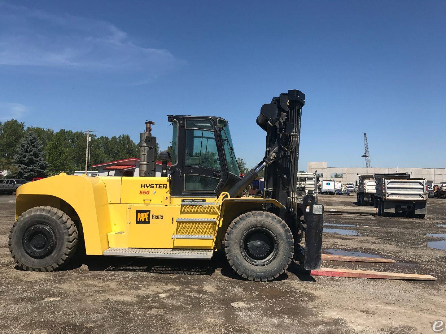 2017 Hyster H550HD Diesel Forklift