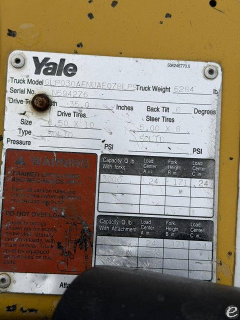 1994 Yale GLP030