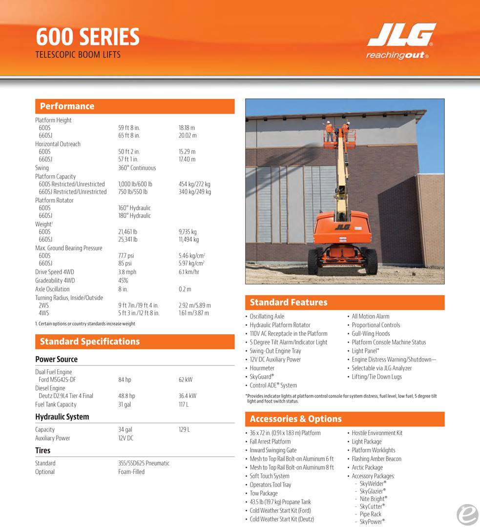 JLG 660SJ