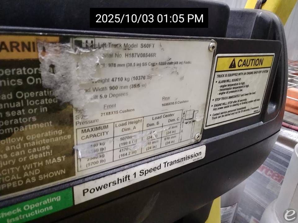 2017 Hyster S60FT