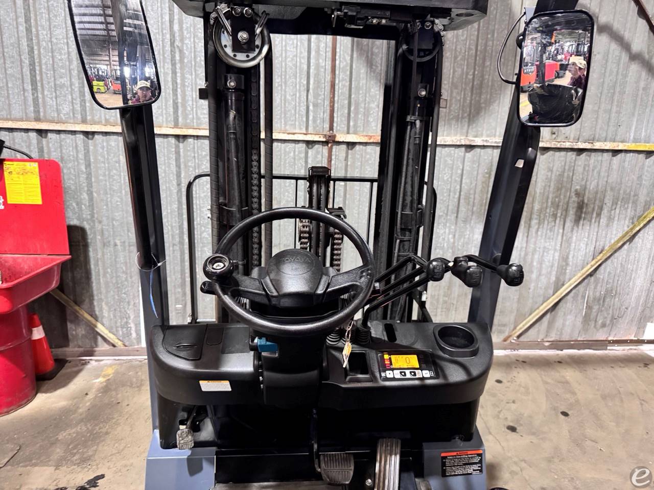 2018 Toyota 8FBCU25 Electric Forklift - 123Forklift