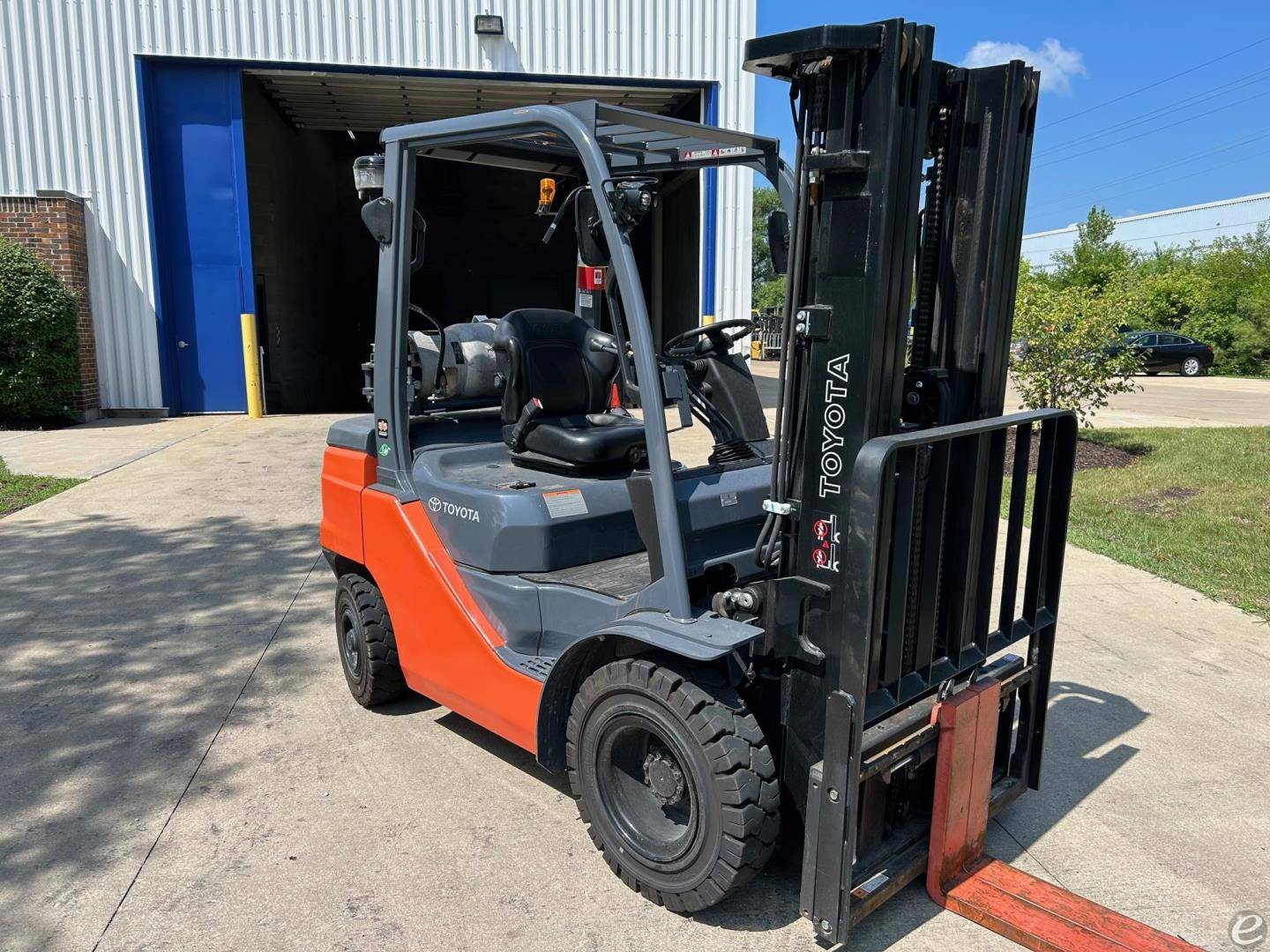 2021 Toyota 8FGU25 LP Gas Forklift