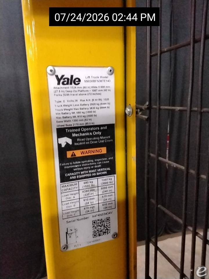 2021 Yale SS030BF