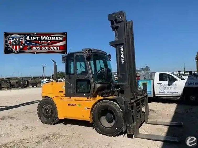 2018 Hyundai 80D-9 forklift for sale