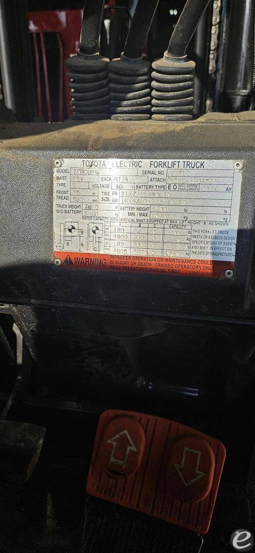 2001 Toyota 7FBCU25