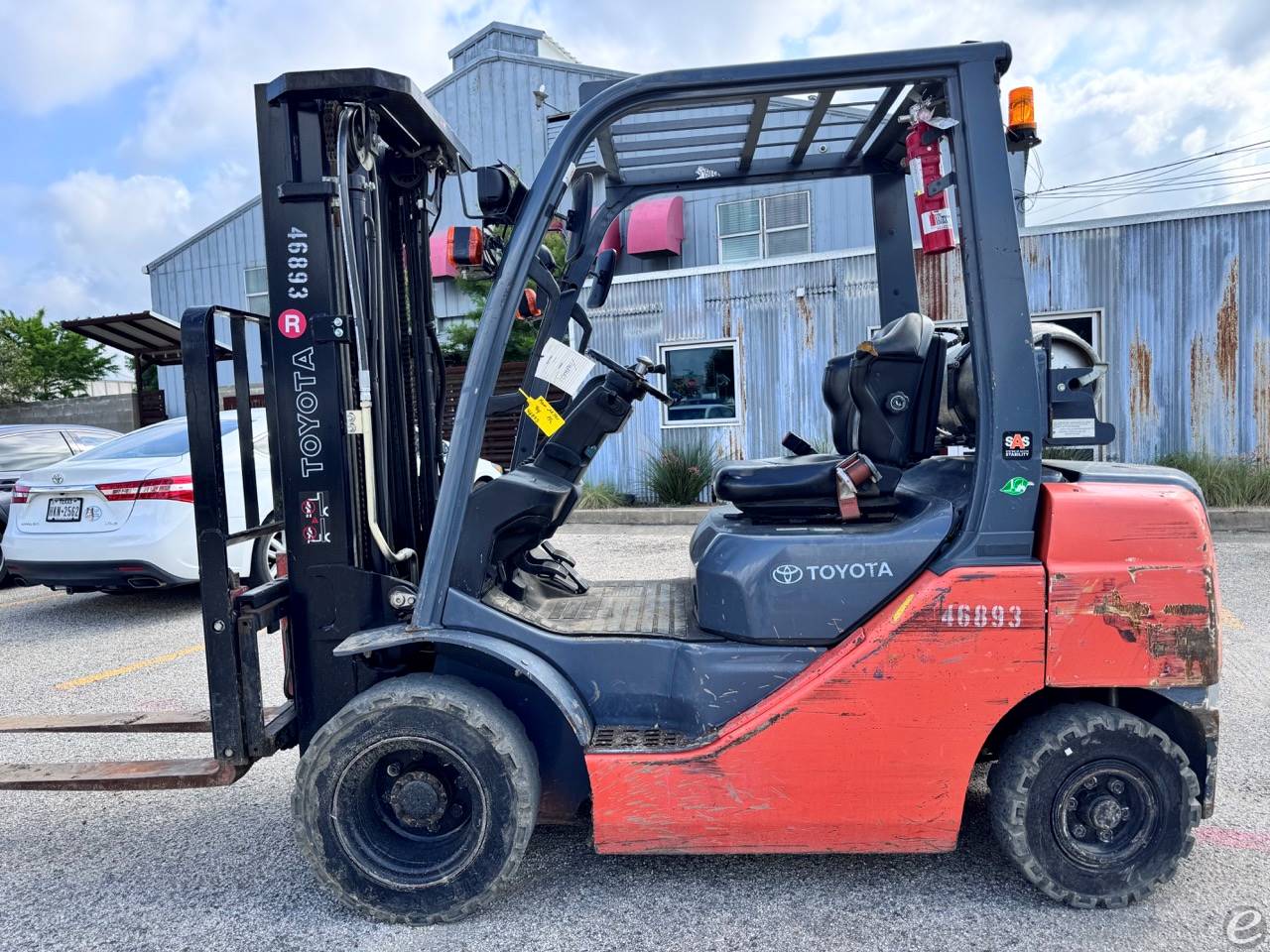 2016 Toyota 8FGU25 LP Gas Forklift - 123Forklift