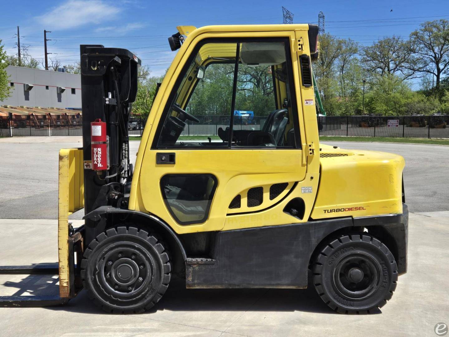 2017 Hyster H80FT Diesel Forklift
