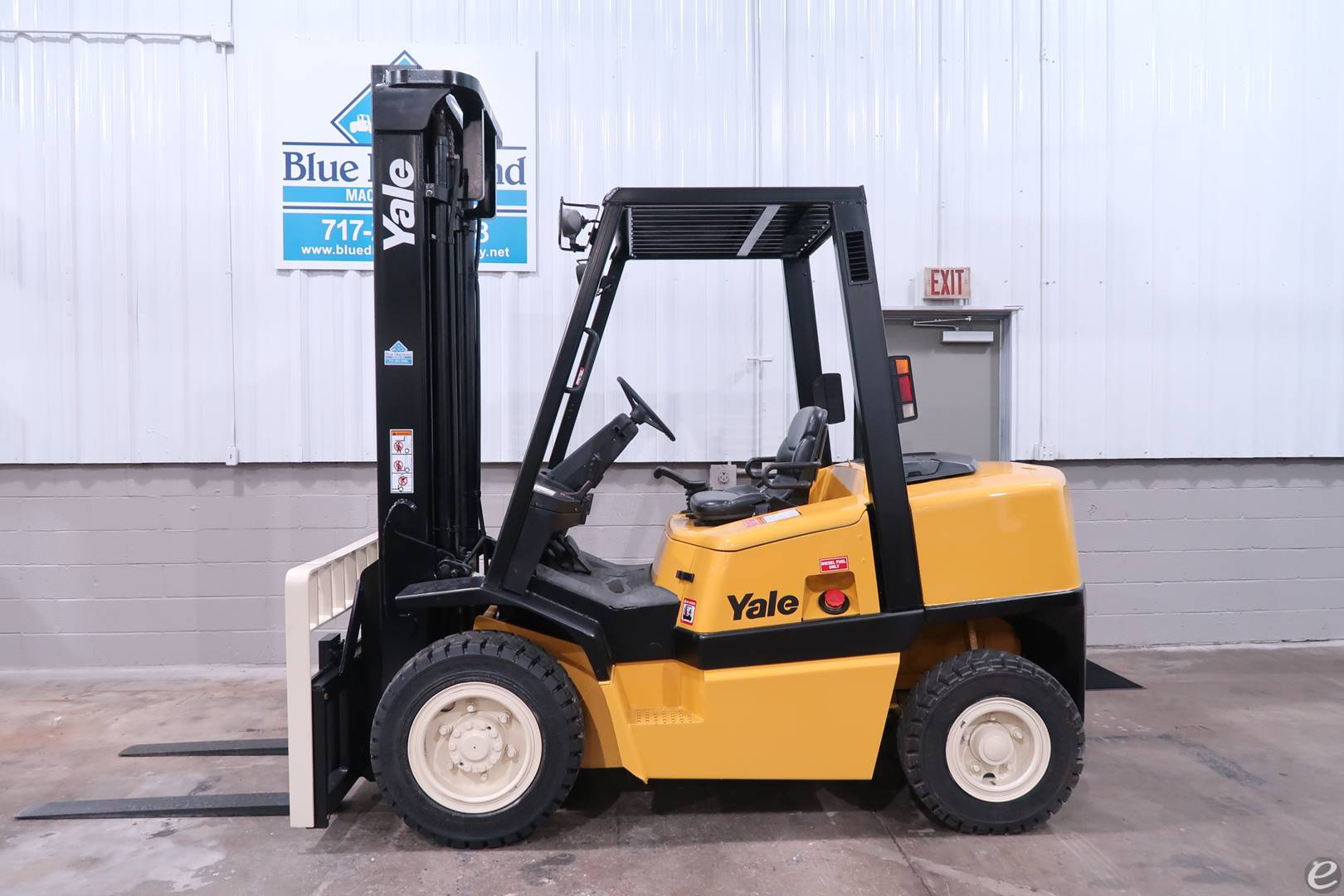 2003 Yale GDP080LJ Diesel Forklift - 123Forklift