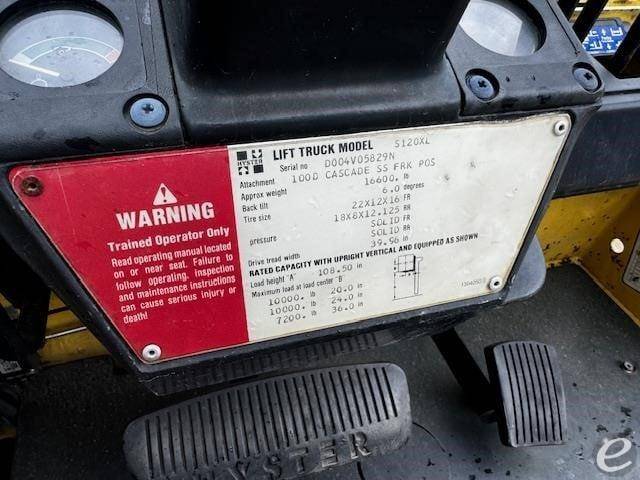 1992 Hyster S120XL