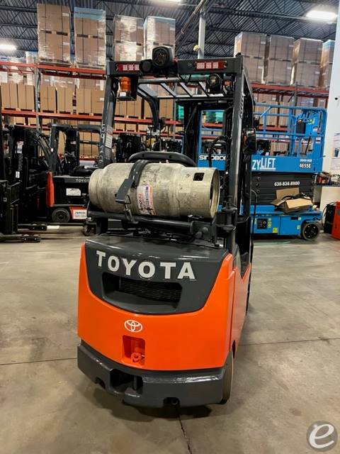2018 Toyota 8FGCU15 Cushion Tire Forklift - 123Forklift