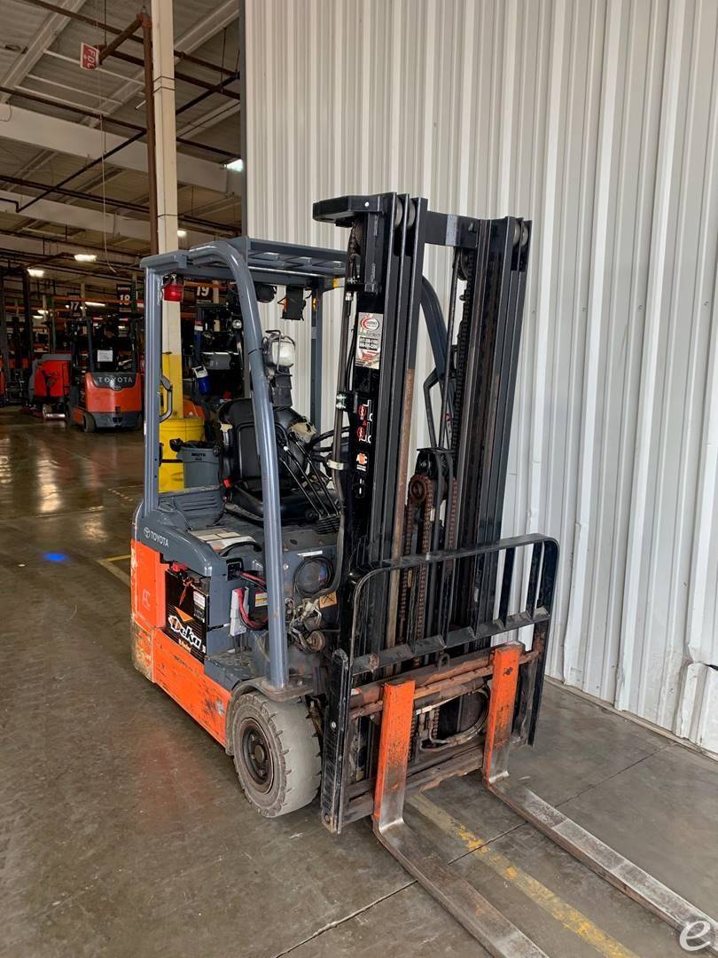 2018 Toyota 8FBES15U Electric Forklift - 123Forklift