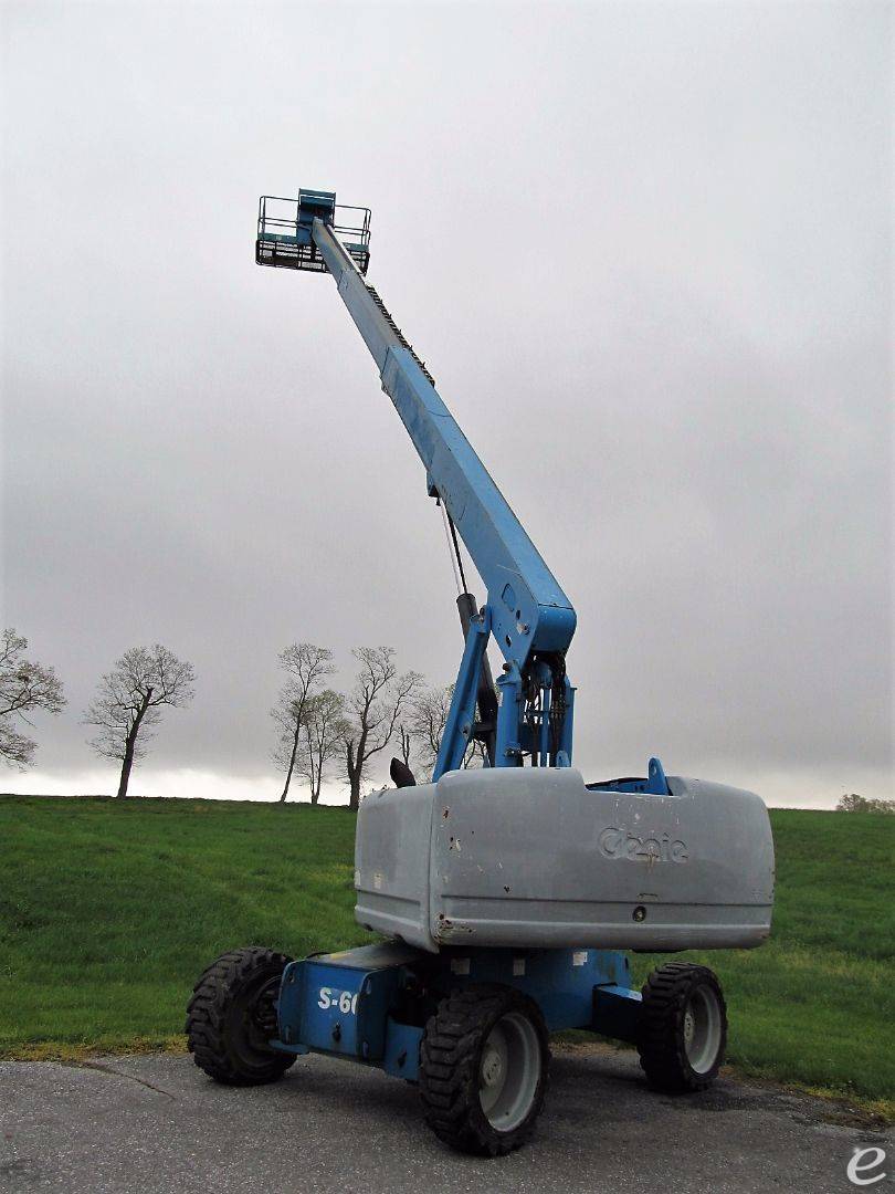 2008 Genie S60 Diesel Boom Lift - 123Forklift