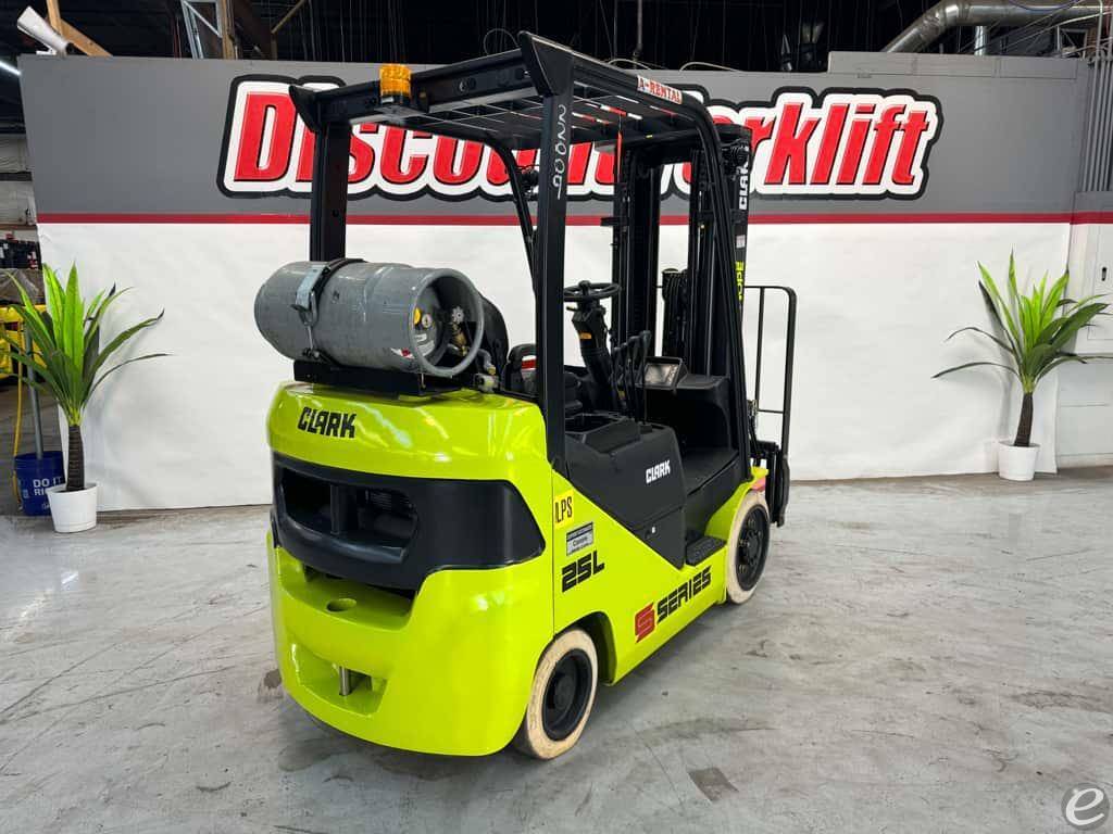 2024 Clark S25CL LP Gas Forklift - 123Forklift